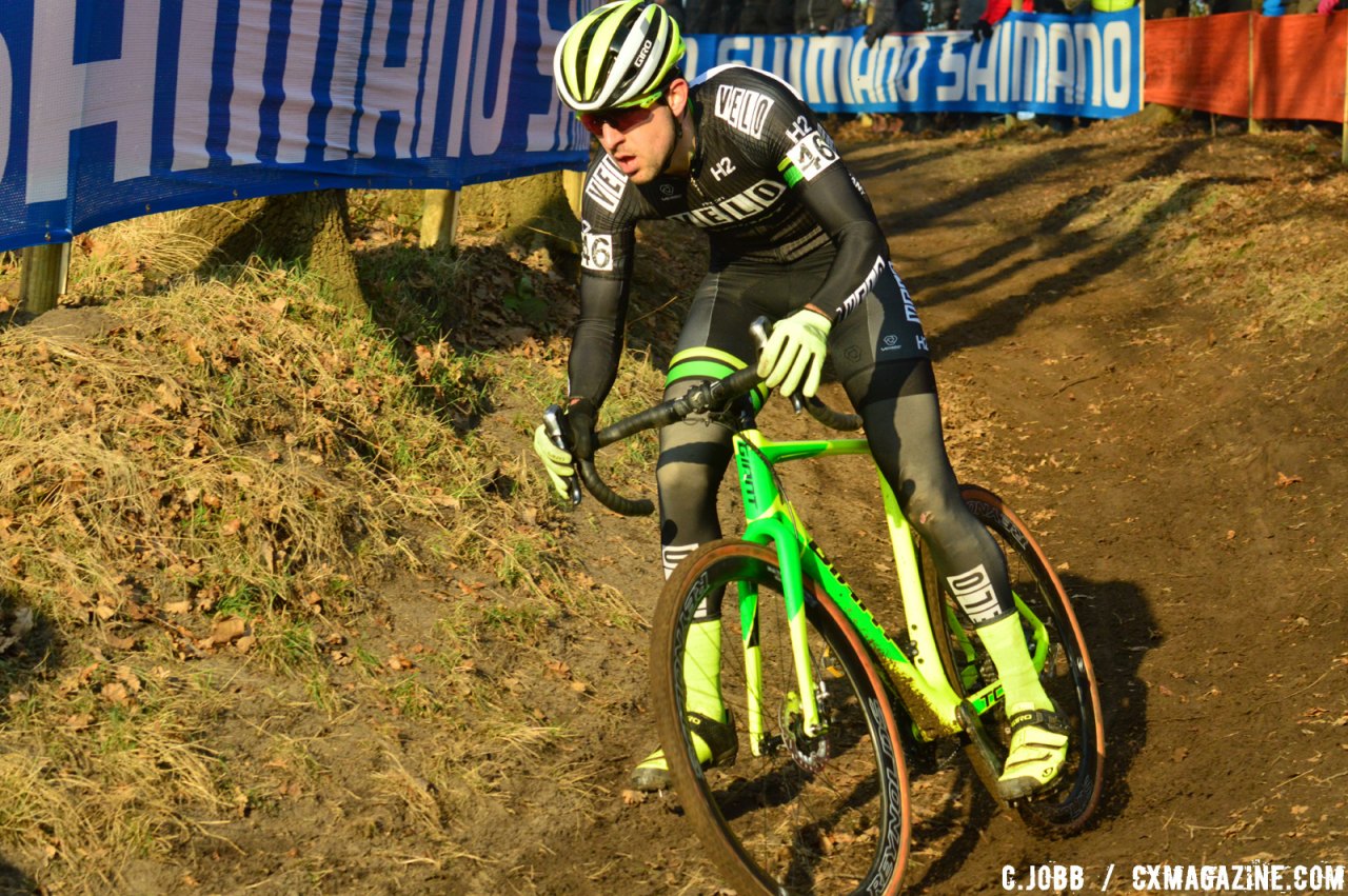 2017 Hoogerheide World Cup Elite Men. © C. Jobb / Cyclocross Magazine