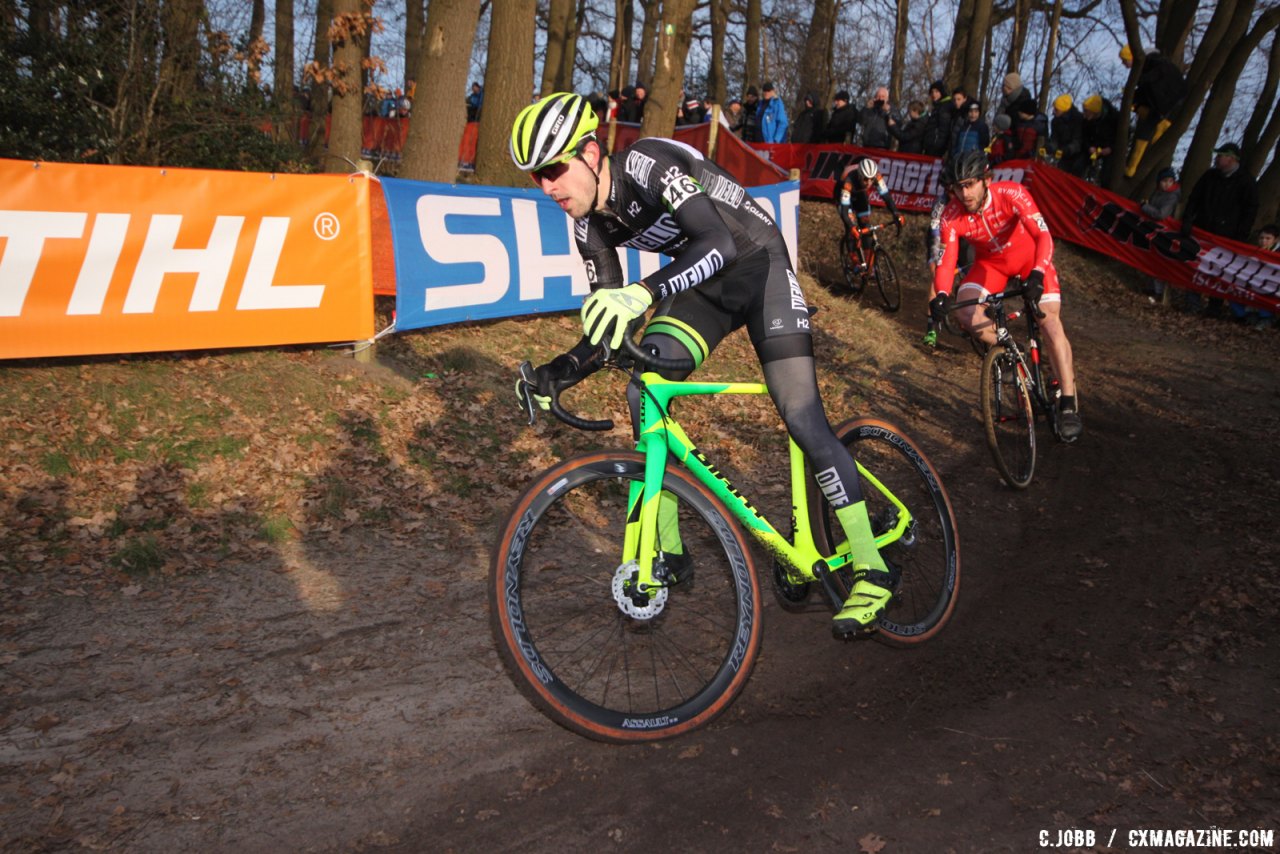 2017 Hoogerheide World Cup Elite Men. © C. Jobb / Cyclocross Magazine