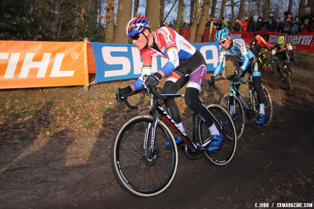 2017 Hoogerheide World Cup Elite Men. © C. Jobb / Cyclocross Magazine