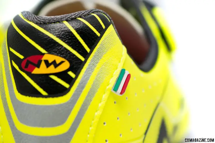 Northwave Extreme XC mountain bike shoes subtly show off their Italian heritage. © Cyclocross Magazine