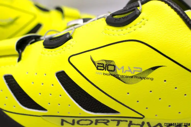 Northwave Extreme XC mountain bike shoes' Biomap tech is said to adapt to all types of feet. © Cyclocross Magazine
