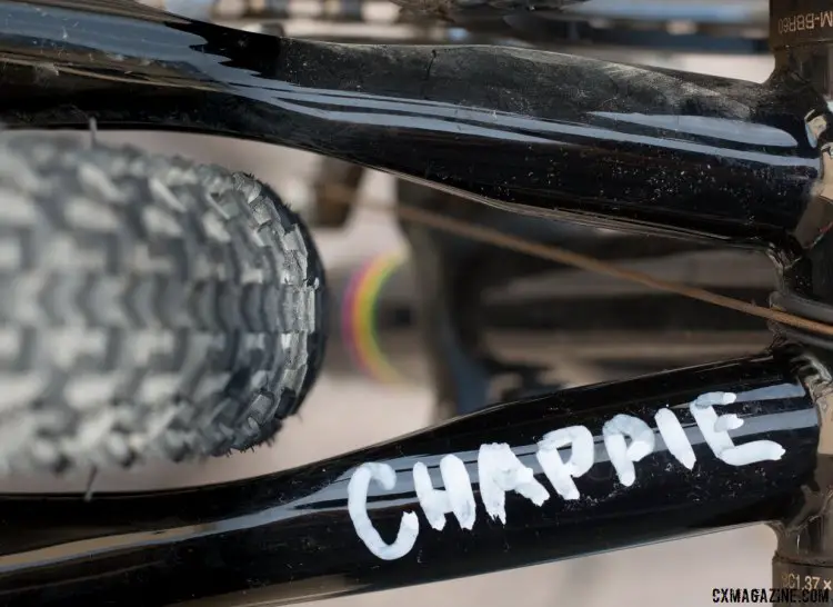 We're not sure who Chappie is, but we're pretty sure it's not the robot from that Sci-Fi movie. © Cyclocross Magazine