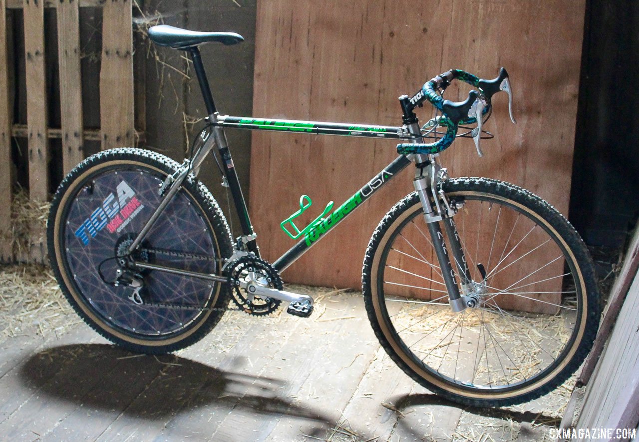 raleigh titanium bike