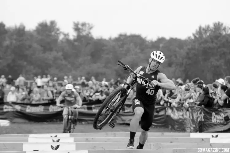 Cyclocross racing at the 2017 Crossfit Games. © Z. Schuster, Cyclocross Magazine