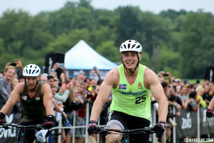 Cyclocross racing at the 2017 Crossfit Games. © Z. Schuster, Cyclocross Magazine