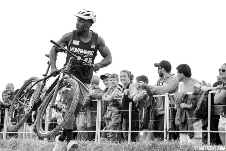 Cyclocross racing at the 2017 Crossfit Games. © Z. Schuster, Cyclocross Magazine