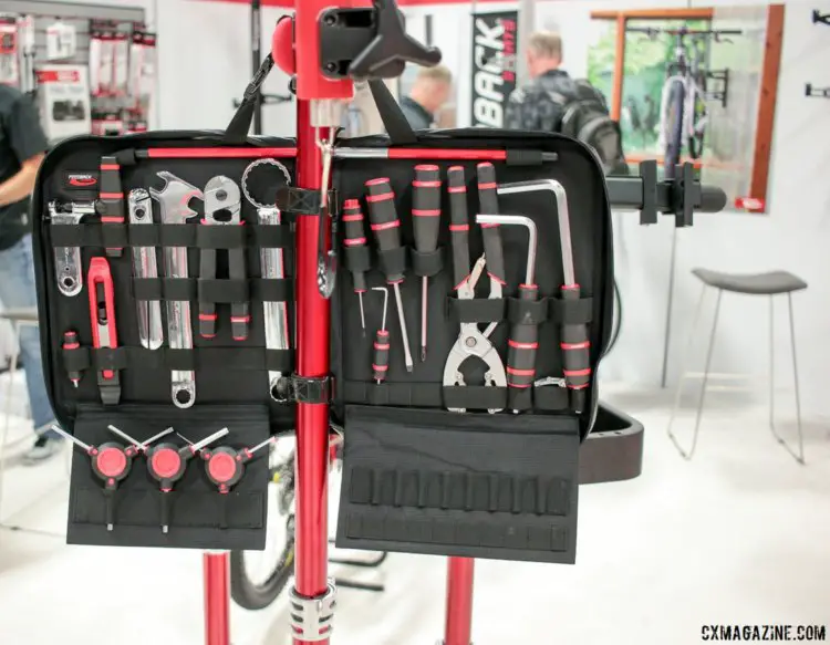 Feedback Sports tool sets provide tools for many maintenance issues. Interbike 2017 © Cyclocross Magazine