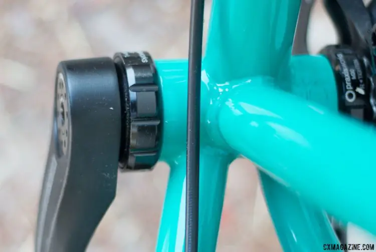 The 68mm threaded bottom bracket has a total drop of 7.0cm. The new Ritchey steel Outback. © Cyclocross Magazine