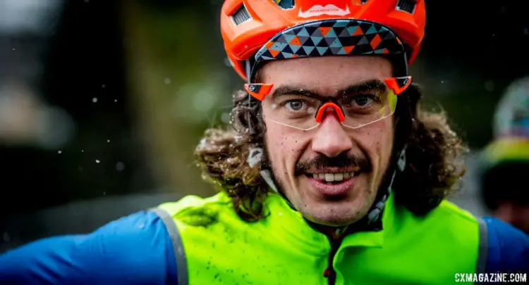 One of the afternoon's top 'cross staches. 2017 HSBC UK National Trophy Series: Bradford. © C. Morley / Cyclocross Magazine