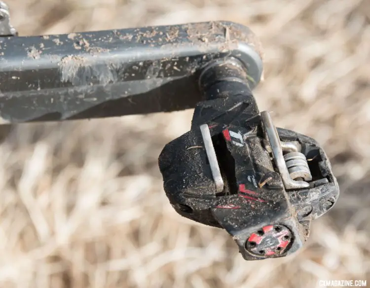 Funston used Time XC8 pedals. Junior 17-18 Men. 2018 Cyclocross National Championships. © C. Lee / Cyclocross Magazine