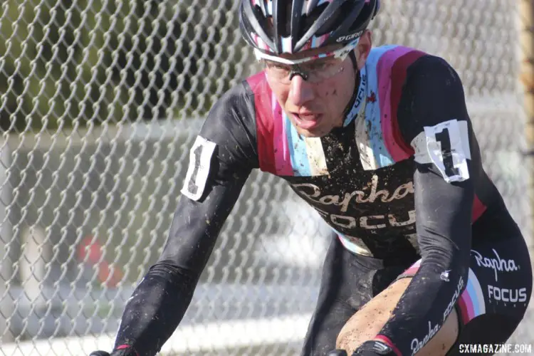 Powers raced with Rapha-Focus from 2011 to 2013 before starting Aspire Racing. © Cyclocross Magazine