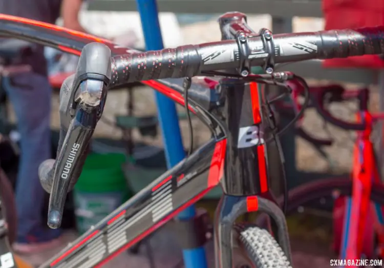 The CX Team comes with an Ultegra build. BH Bikes Carbon RX Team Cyclocross Bike. 2018 Sea Otter Classic. © Cyclocross Magazine