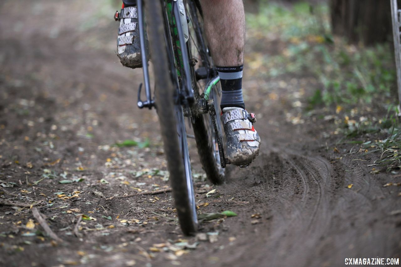 There was some mud on the course Friday, but it tacked up as the day went on. 2018 Trek CX Cup, Waterloo © Cyclocross Magazine / R. Clark