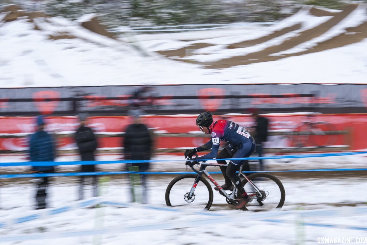 Maxx Chance took eighth at his home state race. 2018 US Open of Cyclocross, Day 2. © Col Elmore