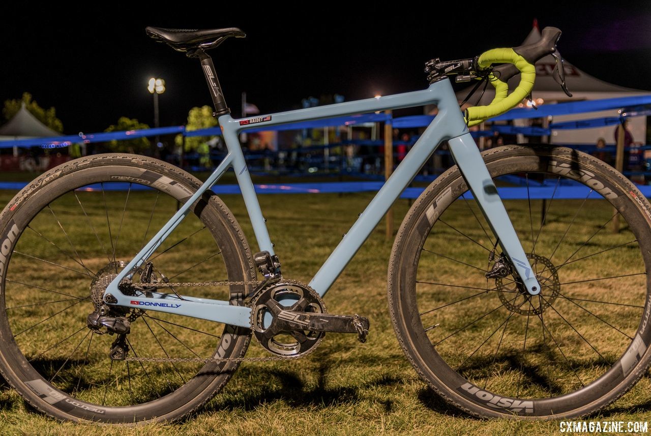 Lance Haidet's Donnelly C//C carbon fiber cyclocross bike, RenoCross 2018.