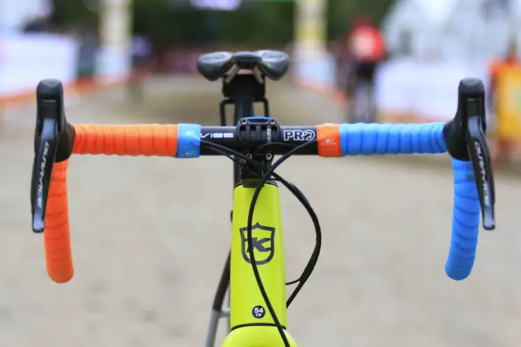 blue bar tape road bike