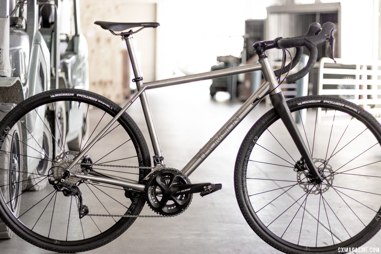 titanium frame gravel bike