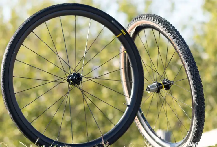 mavic carbon gravel wheels