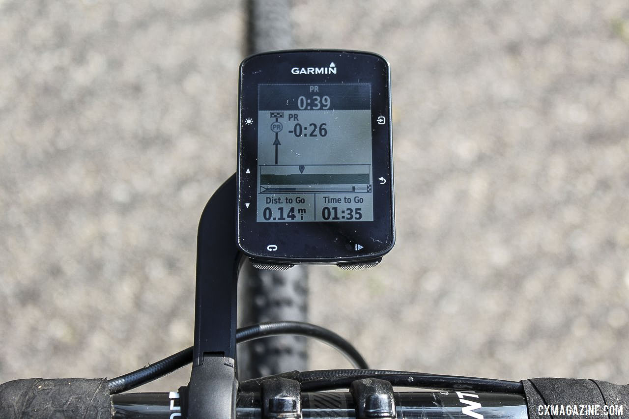 Biscuit krant Helaas Strava Live segments let you know how you are doing in real time. Garmin  Edge 520 Plus Cycling Computer. © Z. Schuster / Cyclocross Magazine -  Cyclocross Magazine - Cyclocross and Gravel News, Races, Bikes, Media