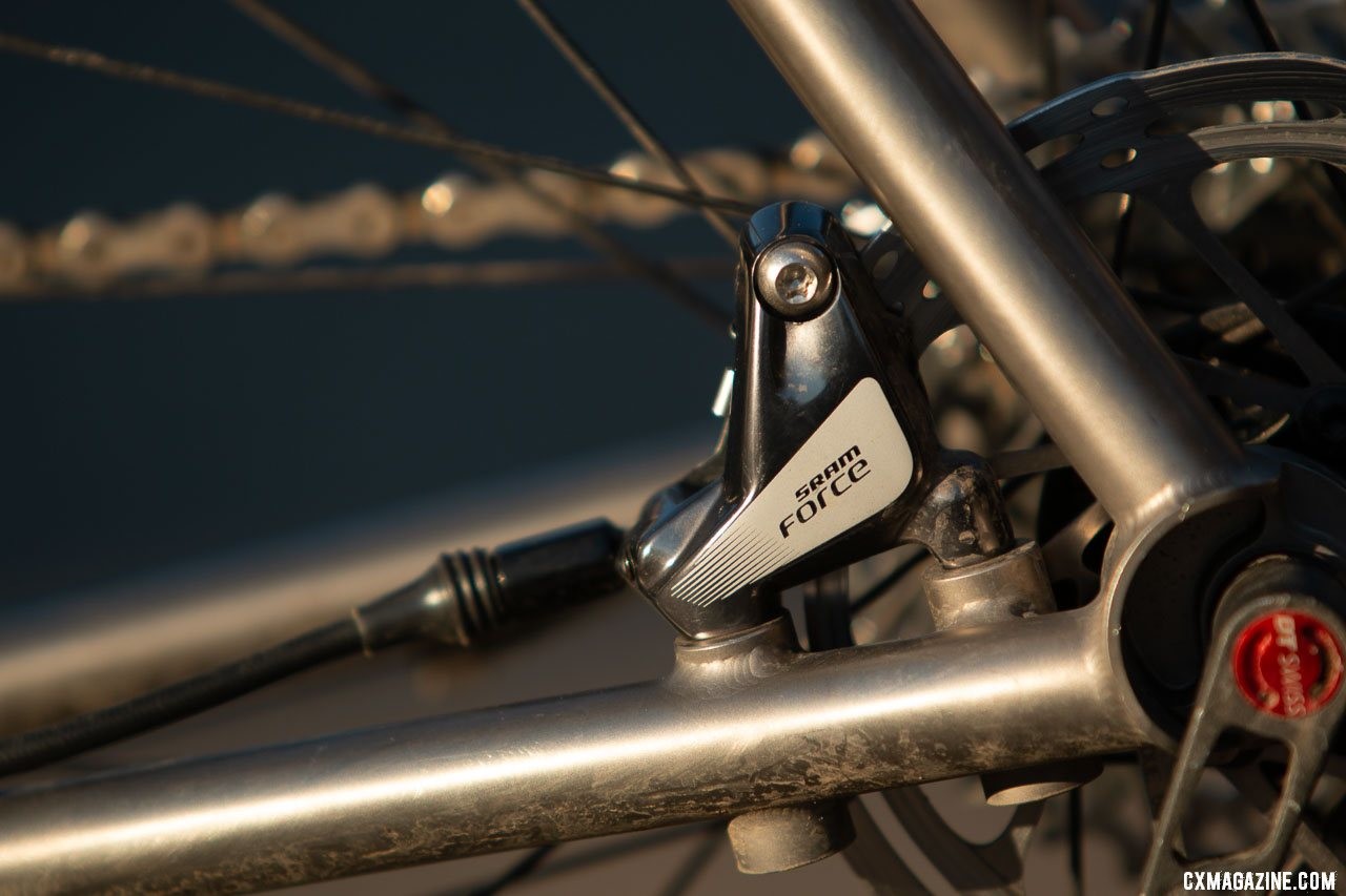 Merlin Sandstone titanium gravel bike. © Cyclocross Magazine