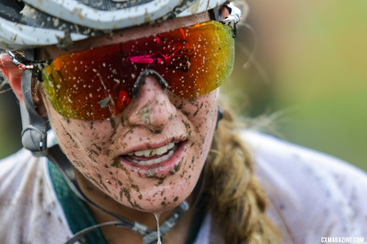 Katie Clouse finished 8th on Sunday. Faces of 2019 Jingle Cross. © D. Mable / Cyclocross Magazine