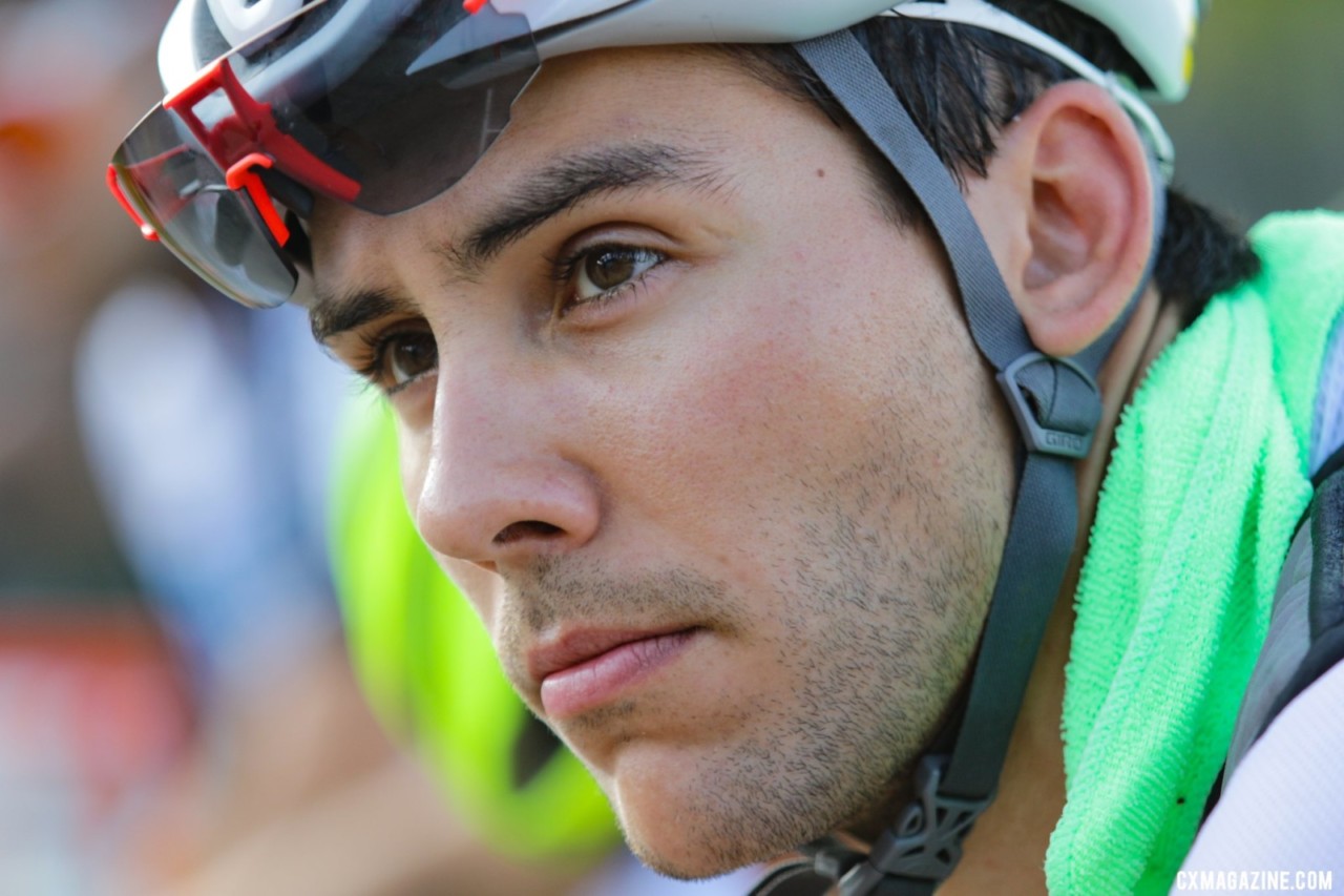 Curtis White looked to build upon his 15th at the World Cup. Faces of 2019 Jingle Cross. © D. Mable / Cyclocross Magazine