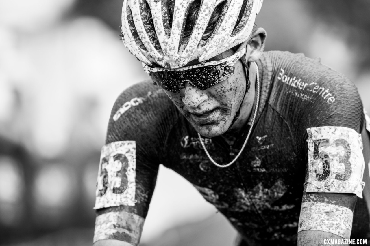 Jared Scott, 2019 Jingle Cross Junior Men, Sunday. © A. Yee / Cyclocross Magazine