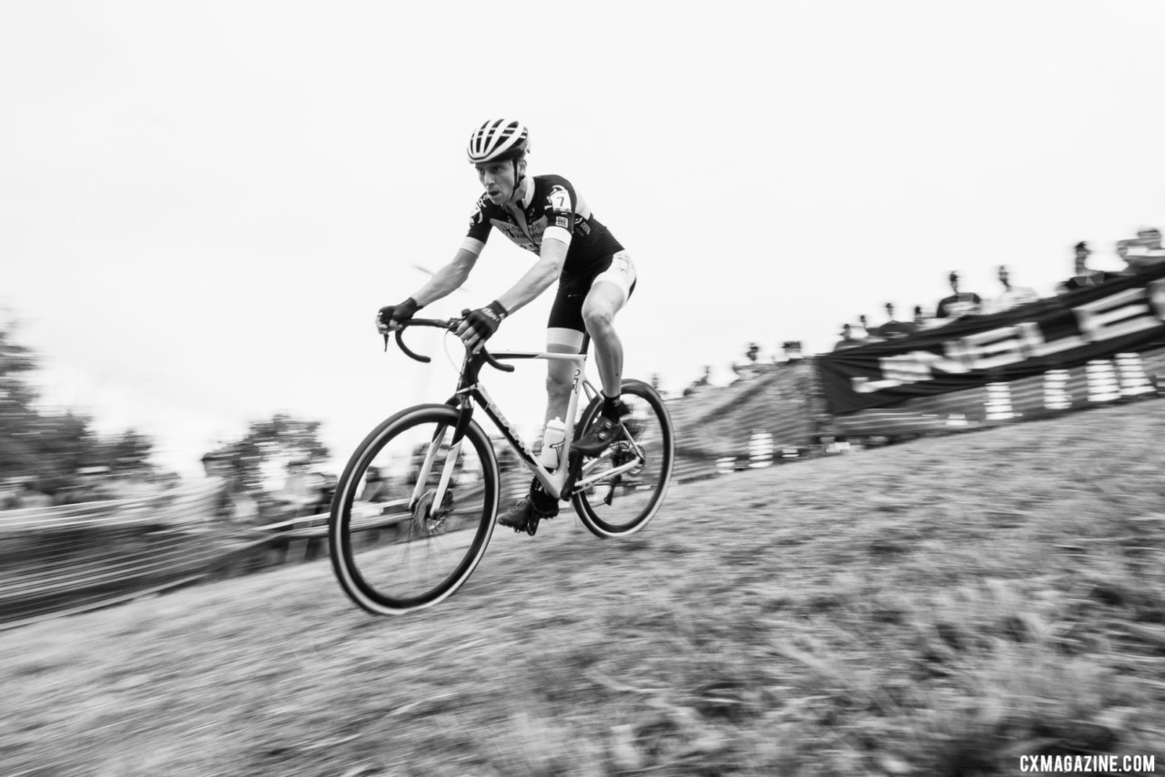 Maik van der Heijden finished 33rd. 2019 Jingle Cross. © A. Yee / Cyclocross Magazine