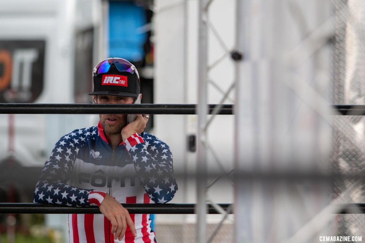 Jake Wells. 2019 Jingle Cross. © A. Yee / Cyclocross Magazine