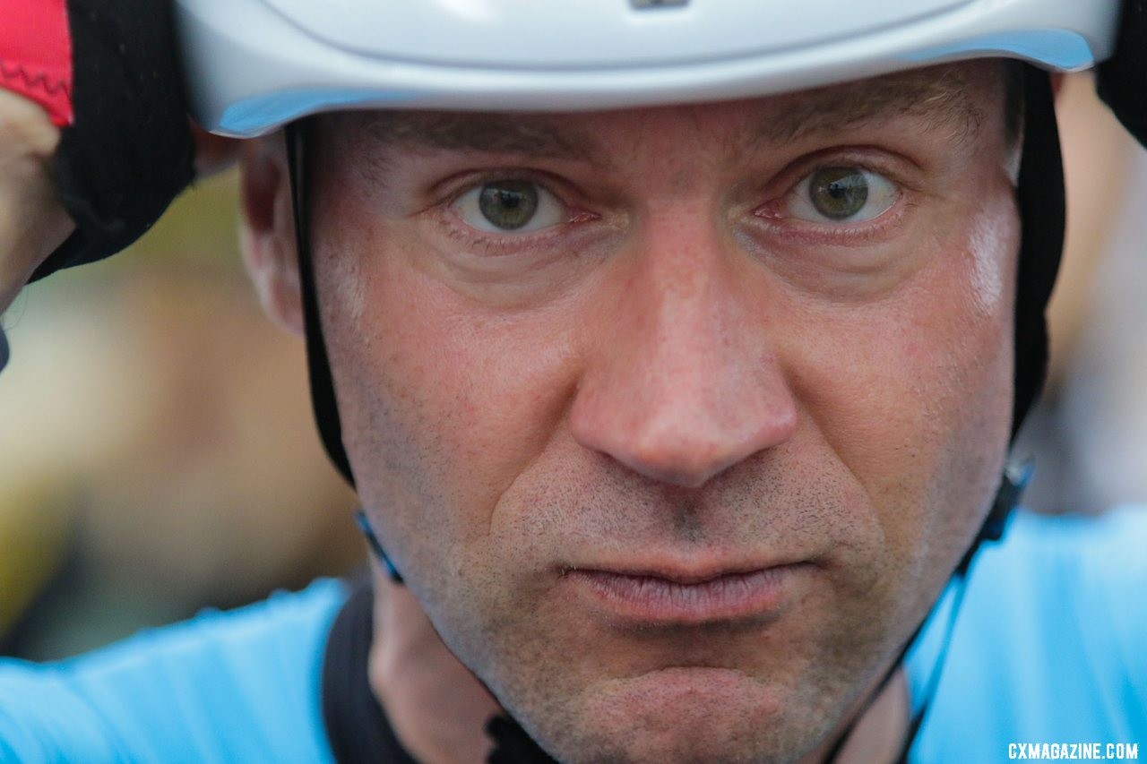 Jens Voigt again participated in the Legends Race. Faces of the 2019 Trek CX Cup weekend. © D. Mable / Cyclocross Magazine