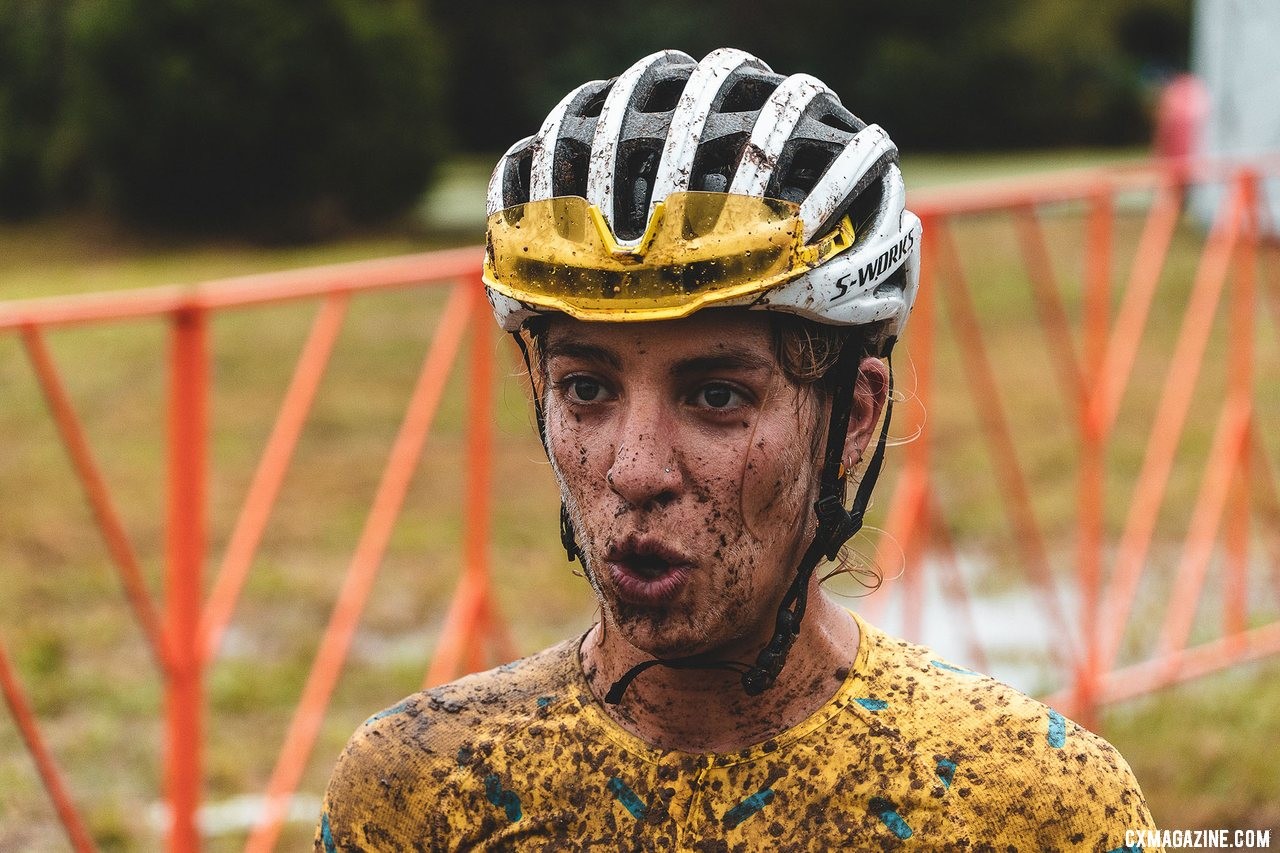 Sarah Sturm, 11th. 2019 FayetteCross, Fayetteville, Arkansas. © Kai Caddy