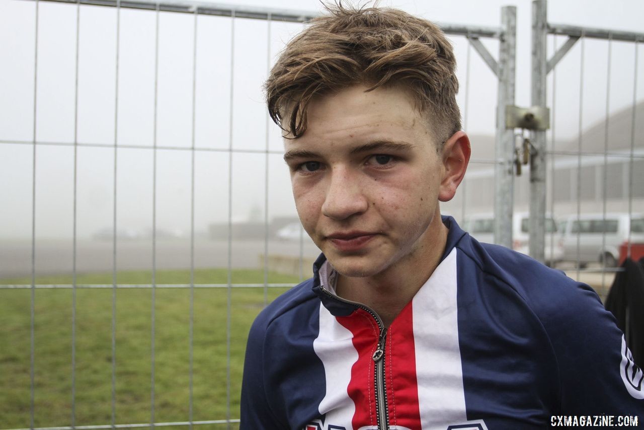 It was a foggy day on the North Sea. 2019 World Cup Koksijde. © B. Hazen / Cyclocross Magazine