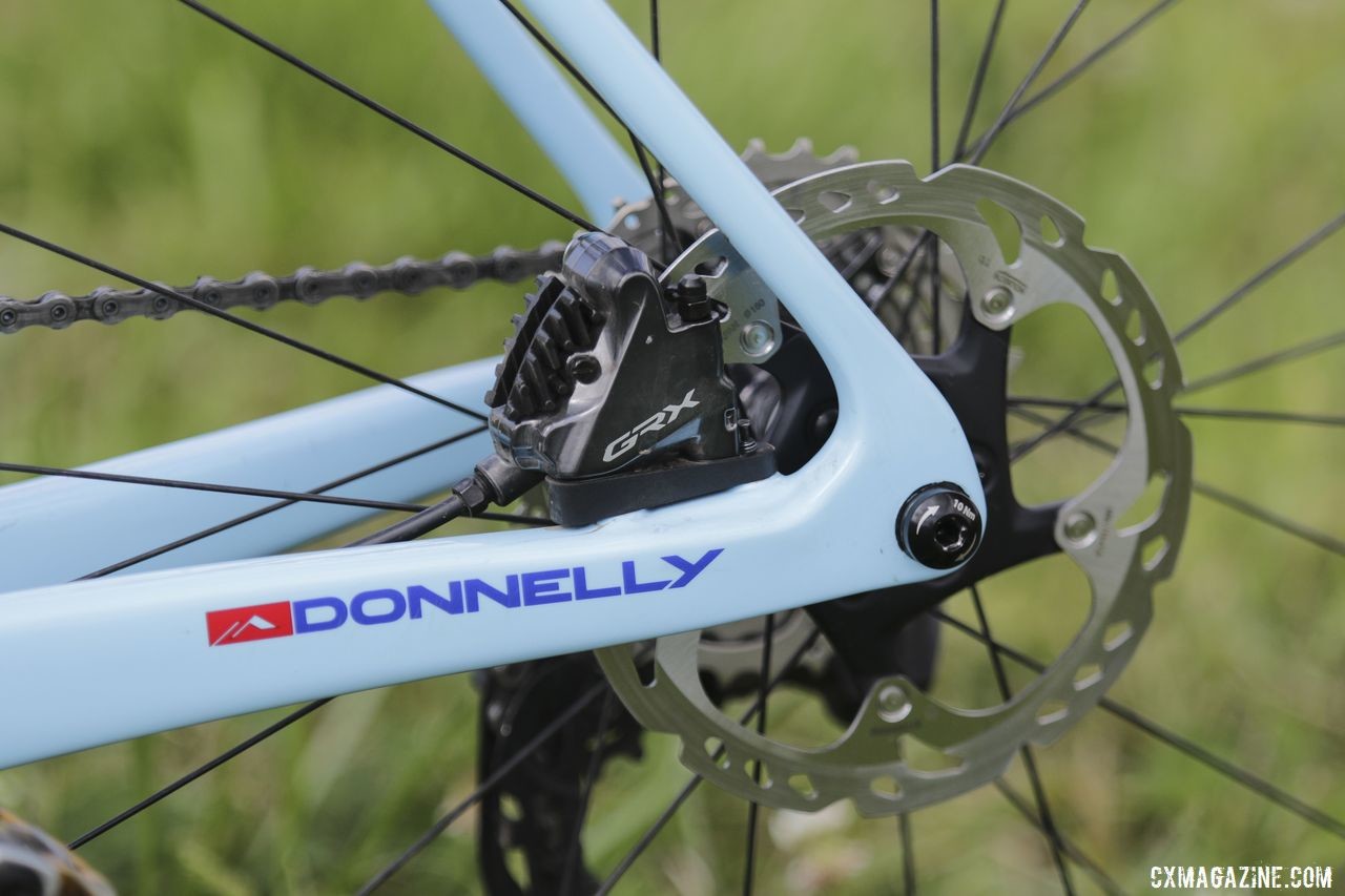 Gage Hecht's 2019 Donnelly C//C Cyclocross Bike. © Z. Schuster / Cyclocross Magazine