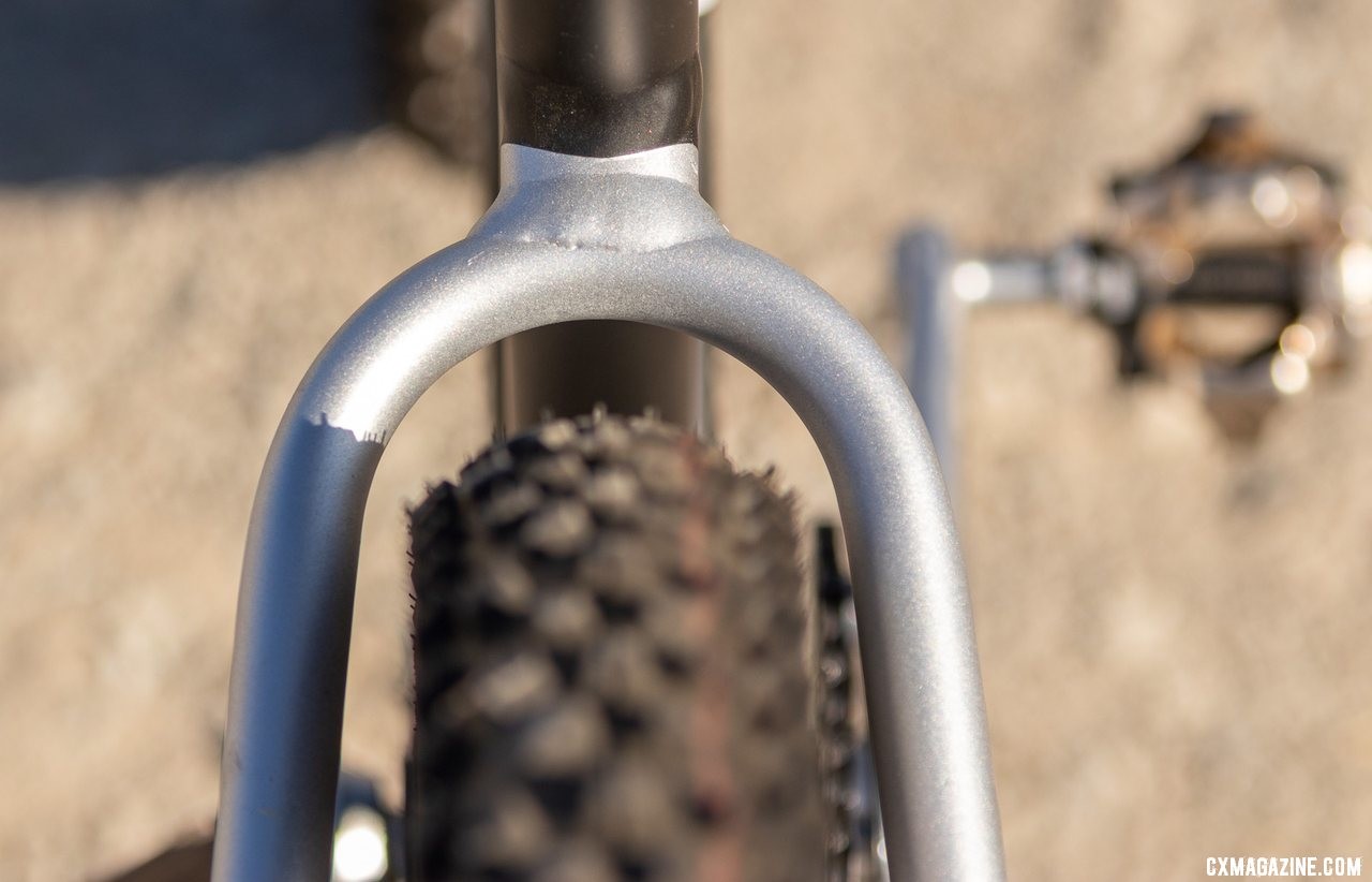 The Woom Off 5 24" bike has plenty of clearance for fat tires or mud. © A. Yee / Cyclocross Magazine