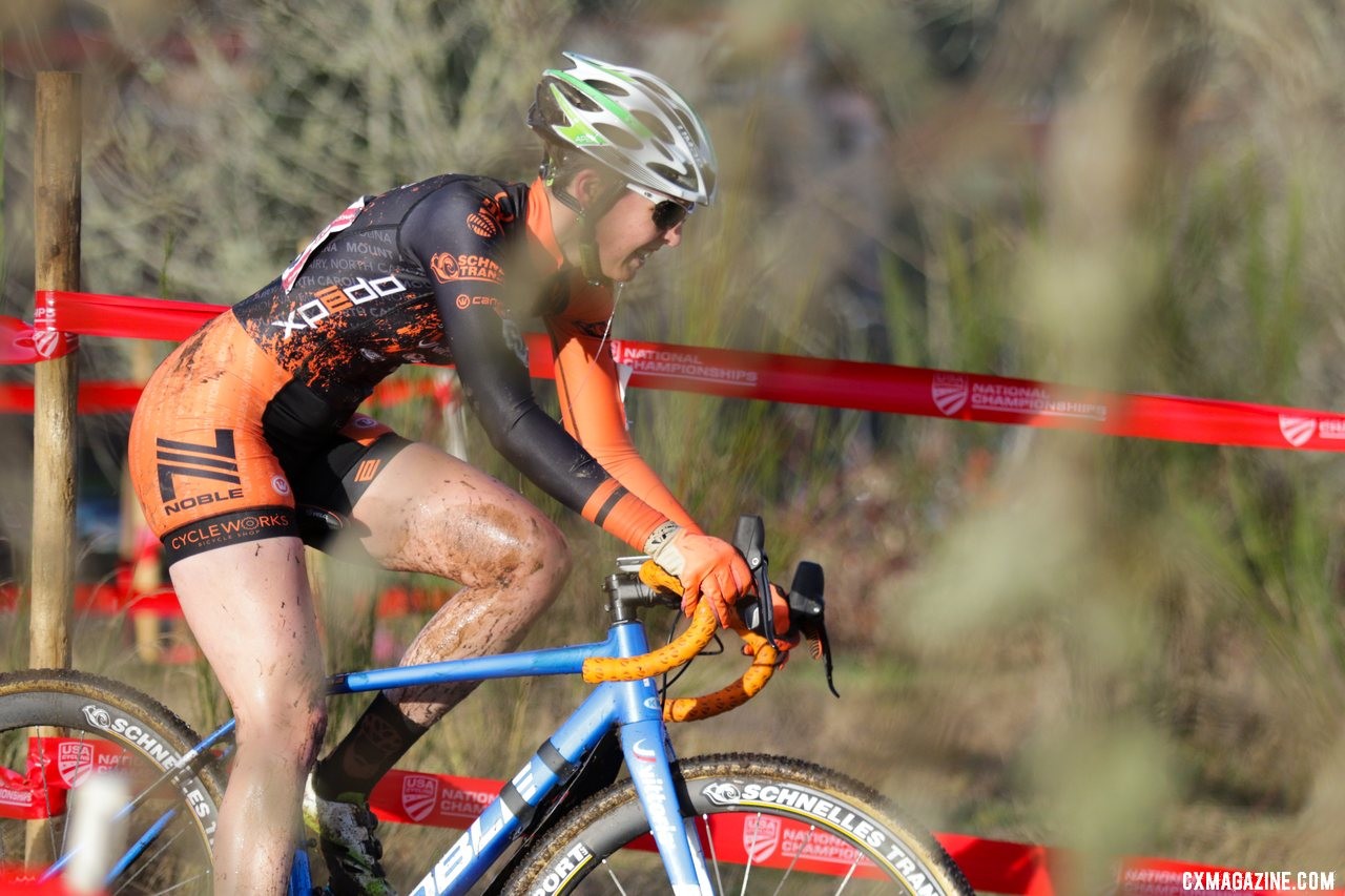 Sometimes it's just hard. Masters Women 35-39. 2019 Cyclocross National Championships, Lakewood, WA. © D. Mable / Cyclocross Magazine