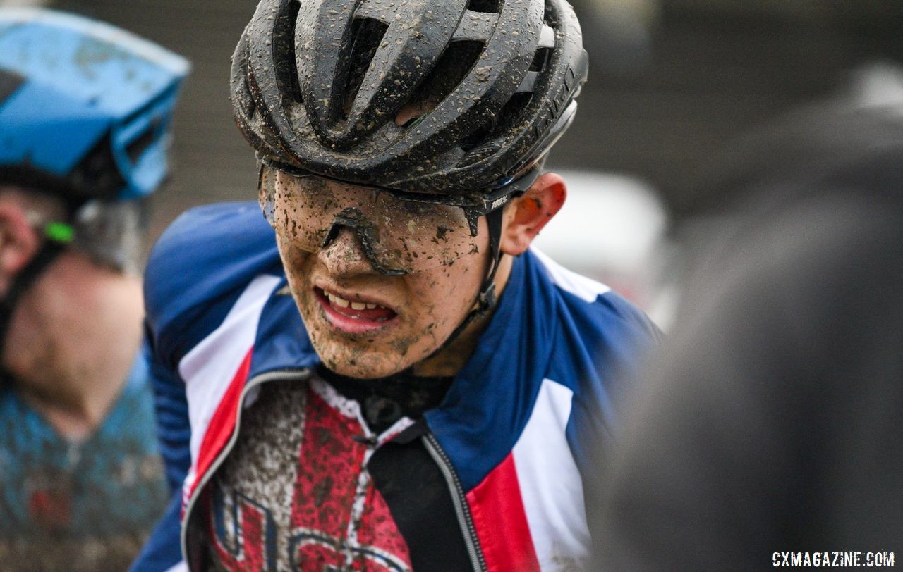 It was that kind of day at Namur. Junior Men, 2019 Namur UCI Cyclocross World Cup. © B. Hazen / Cyclocross Magazine
