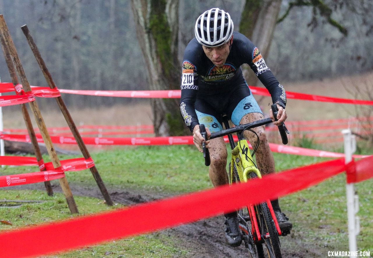 Masters Men 30-34. 2019 Cyclocross National Championships, Lakewood, WA. © D. Mable / Cyclocross Magazine