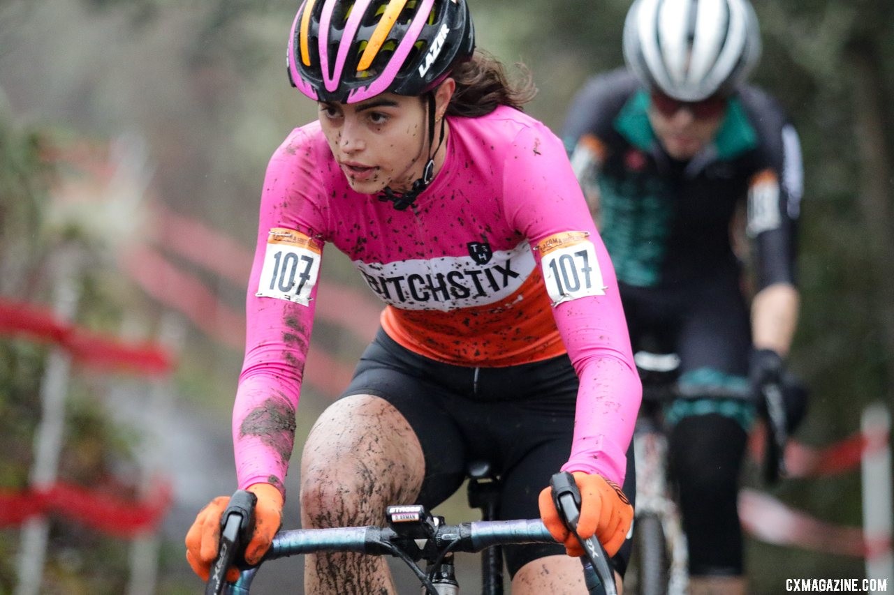 Daniele Arman took the Masters 30-34 Women's title. 2019 Cyclocross National Championships, Lakewood, WA. © D. Mable / Cyclocross Magazine