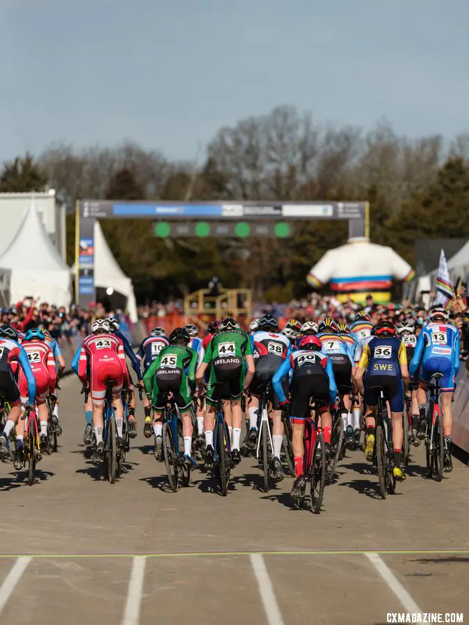 Start lists for the UCI Cyclocross Fayetteville World Cup 2022 UCI