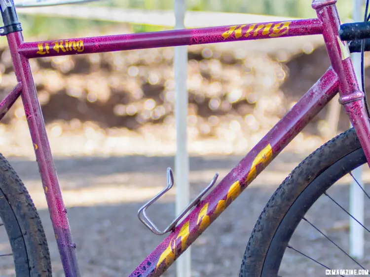 Li King's 2023 SSCXWC-winning King Fabrications Singlespeed. © L. Slone / Cyclocross Magazine