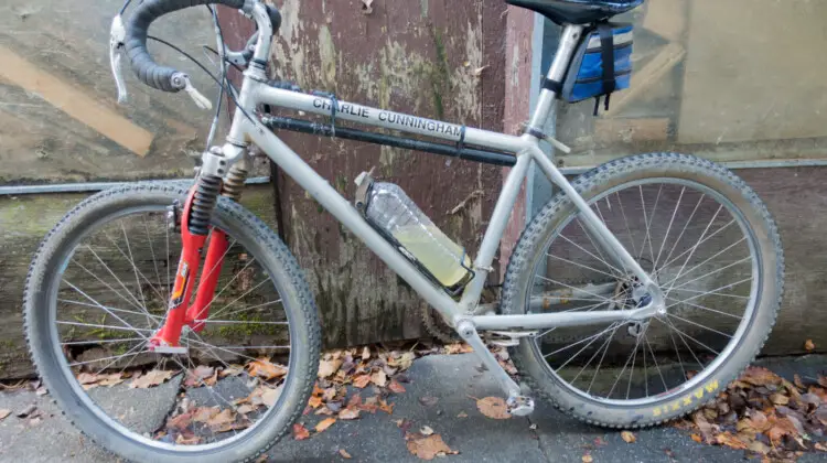 Jacqui Phelan's bike, built by Charlie Cunningham. ©C. Lee/Cyclocross Magazine