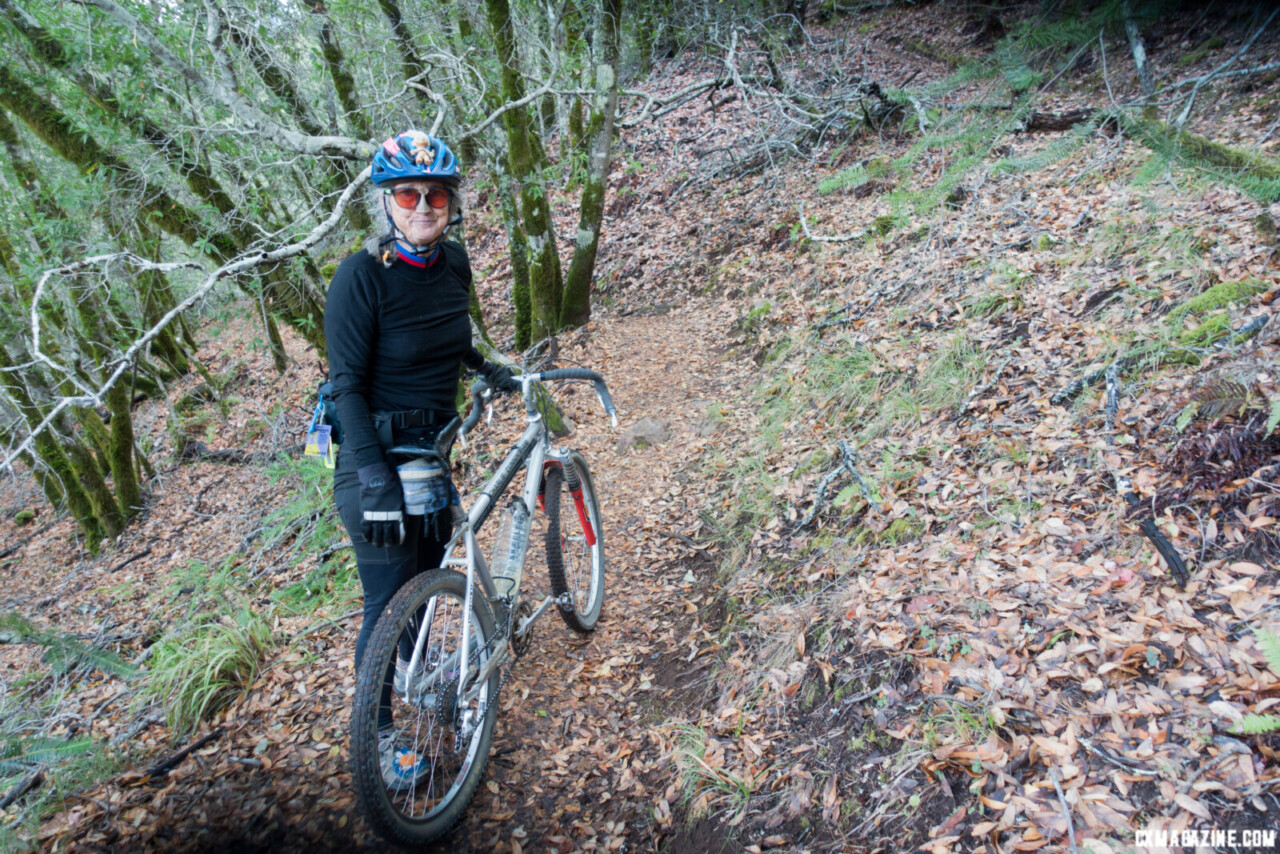 A beautiful section led by Jacquie Phelan. ©C. Lee/Cyclocross Magazine